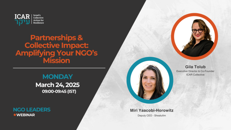 ICAR Webinar: Partnerships and Collective Impact: Amplifying Your NGOโs Mission